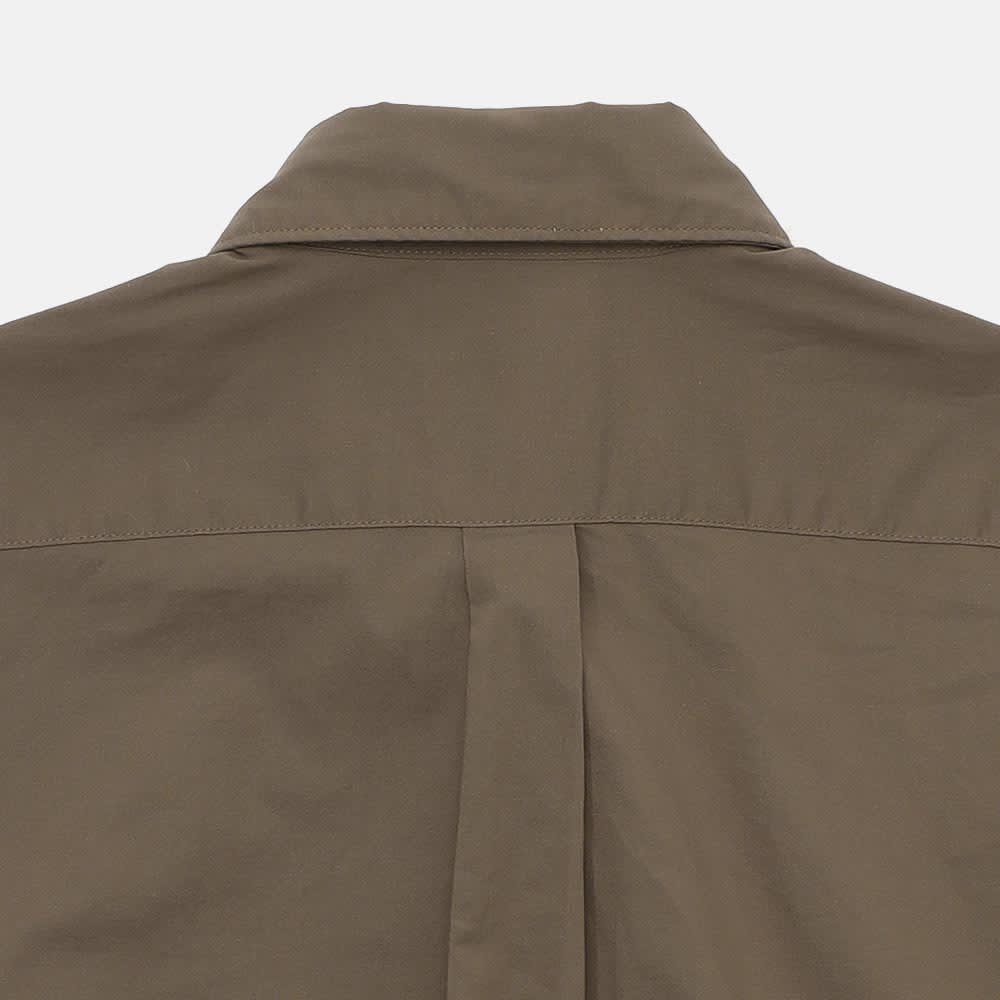 長袖 ストレッチ ポプリン シャツ メンズ image number 3