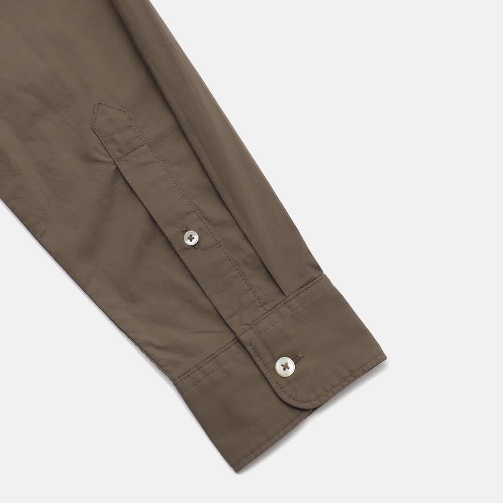 長袖 ストレッチ ポプリン シャツ メンズ image number 4