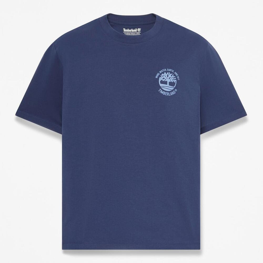 半袖 バック グラフィック Tシャツ メンズ image number 0