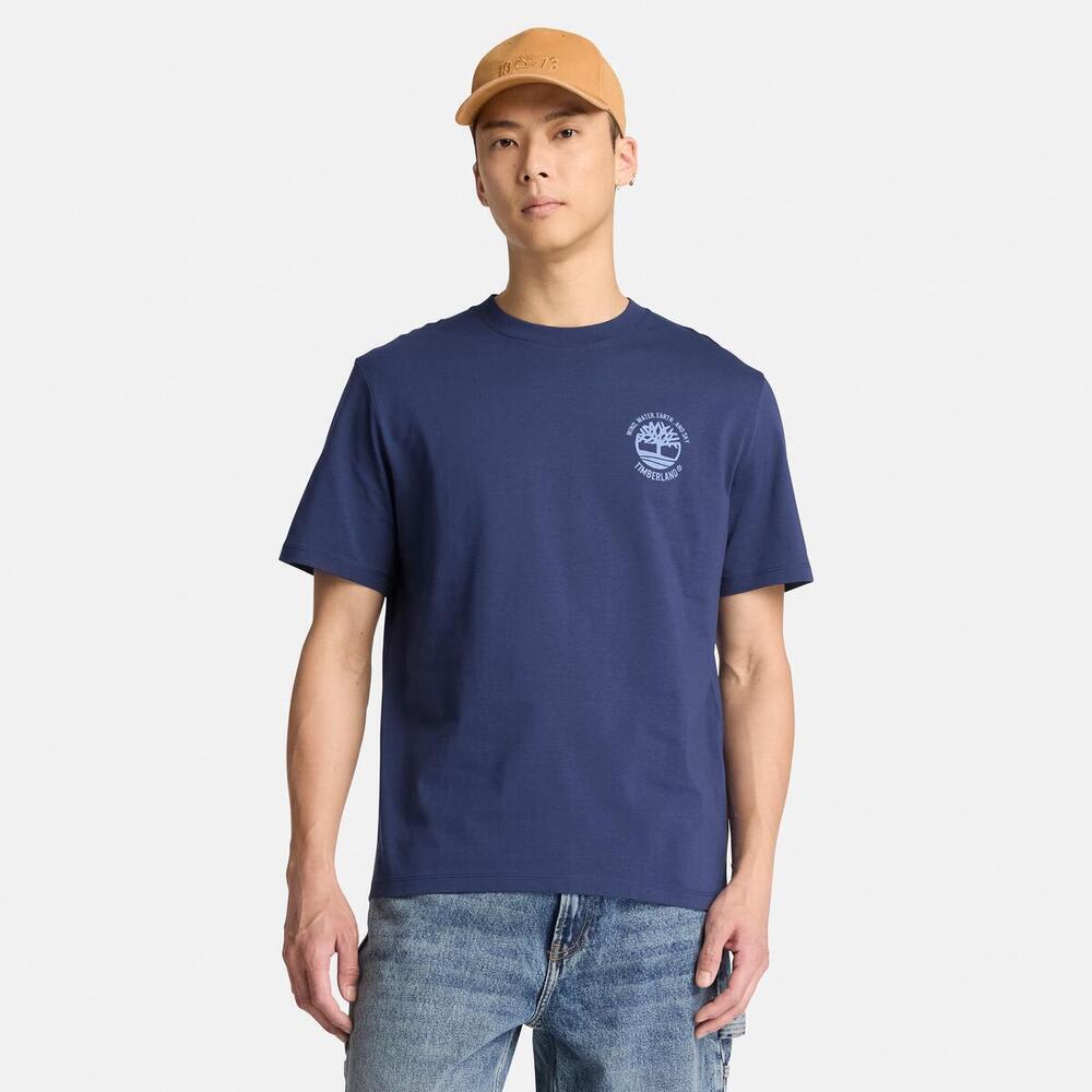 半袖 バック グラフィック Tシャツ メンズ image number 1