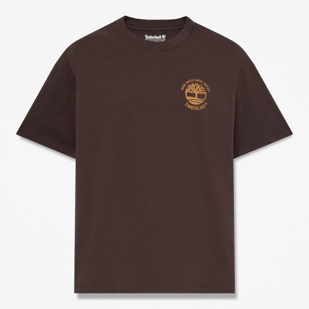 半袖 バック グラフィック Tシャツ メンズ image number 0