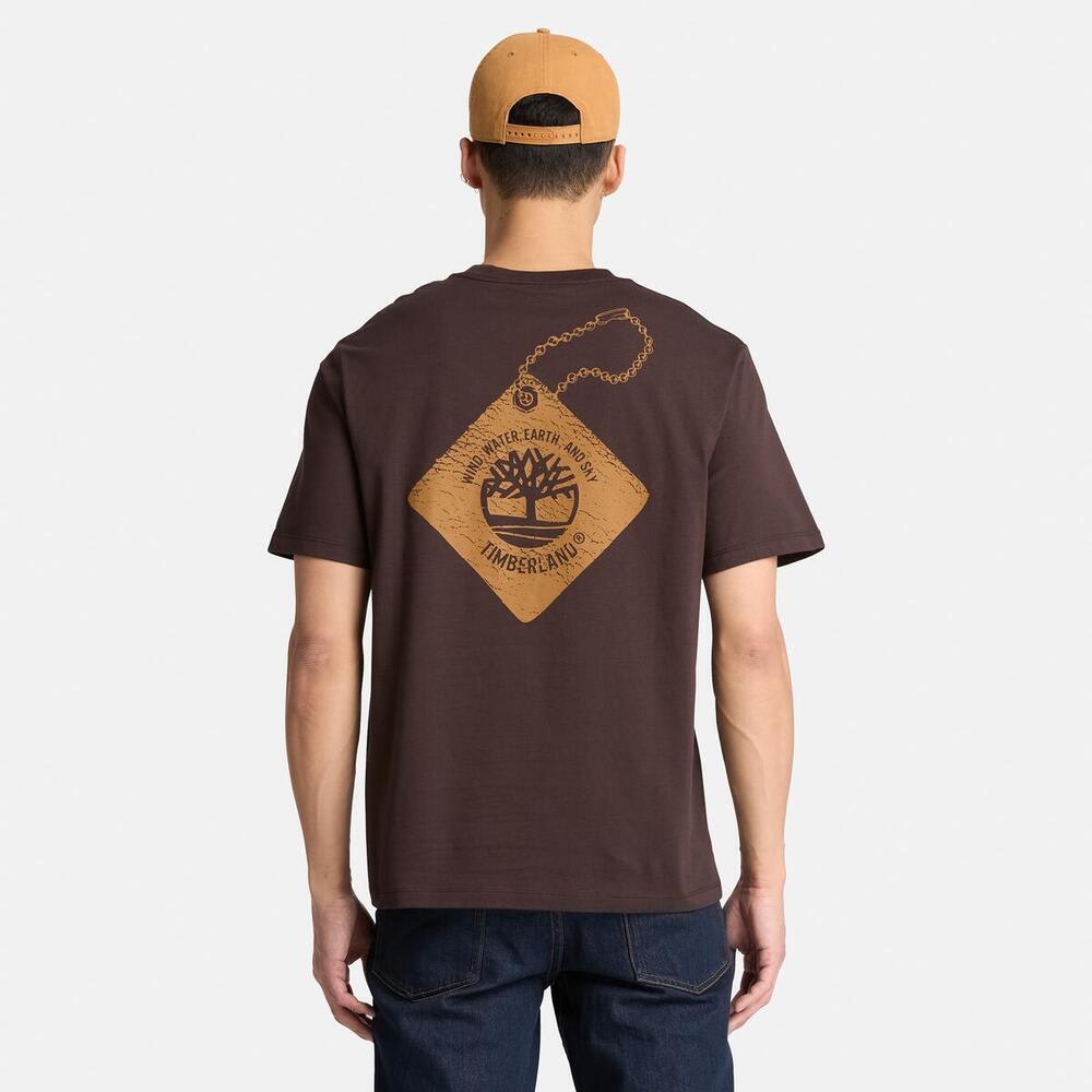 半袖 バック グラフィック Tシャツ メンズ image number 3