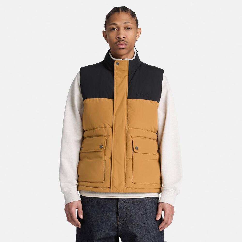 DWR パファ ベスト メンズ image number 1