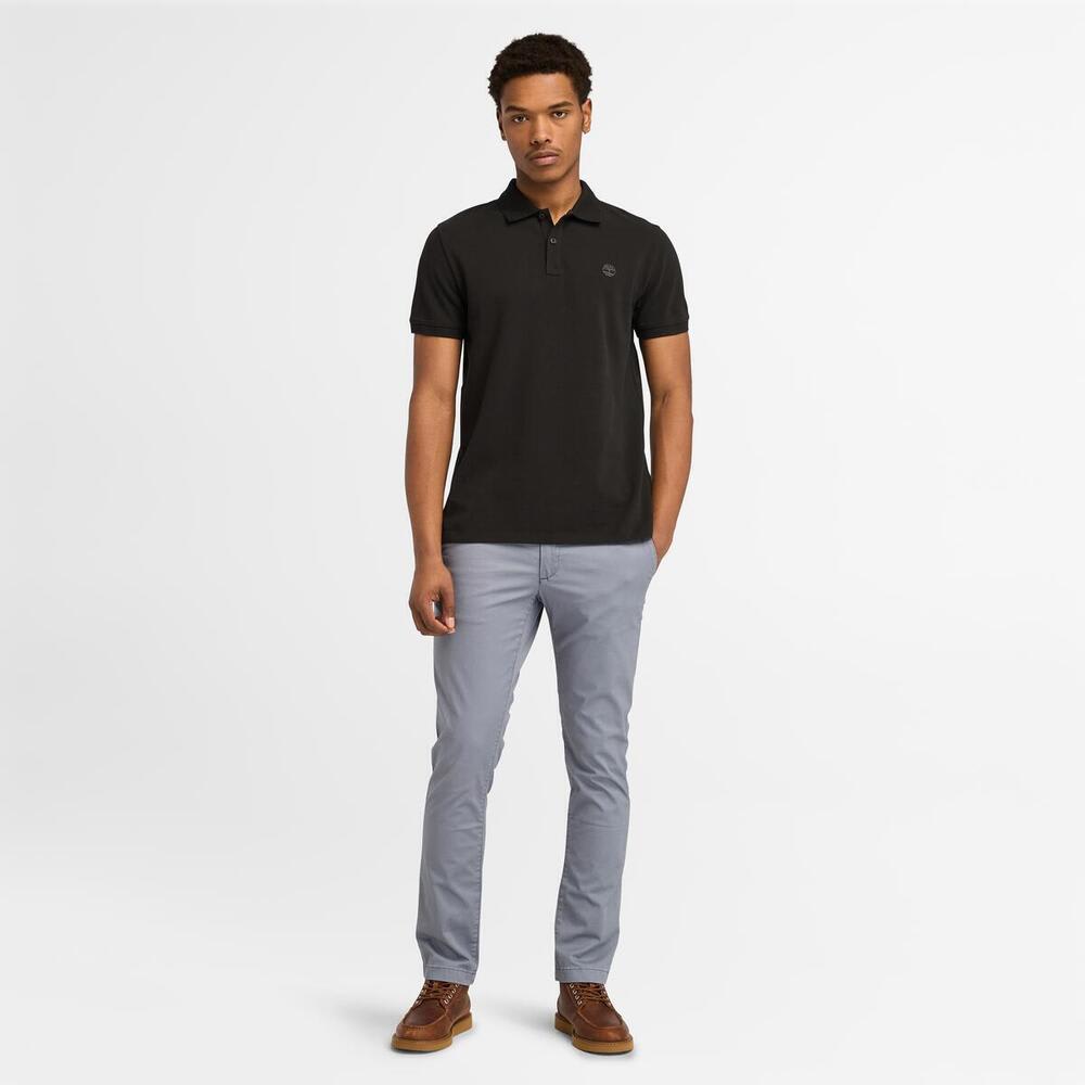 半袖 ロゴ ポロシャツ メンズ image number 1