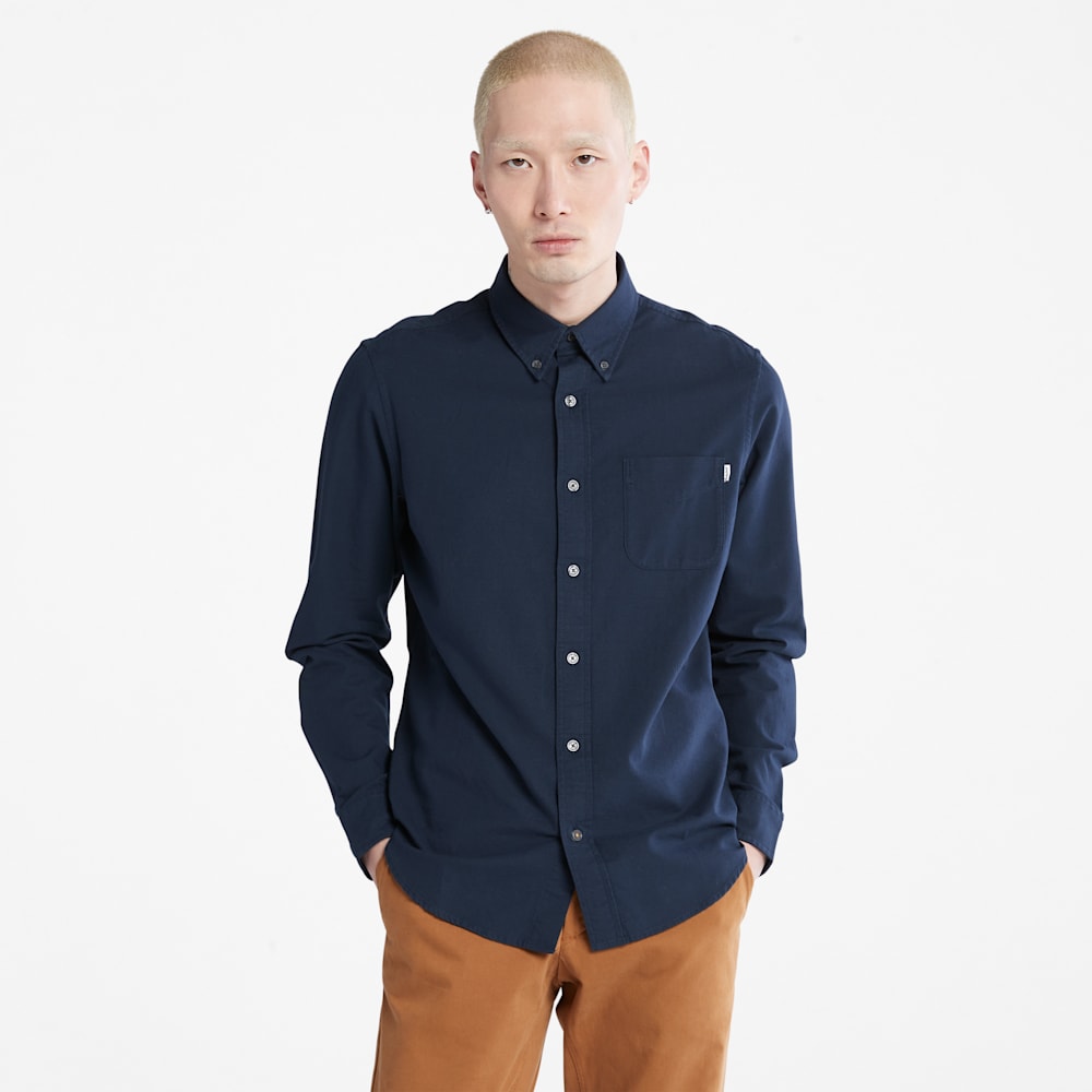 長袖 オックスフォード シャツ メンズ image number 0