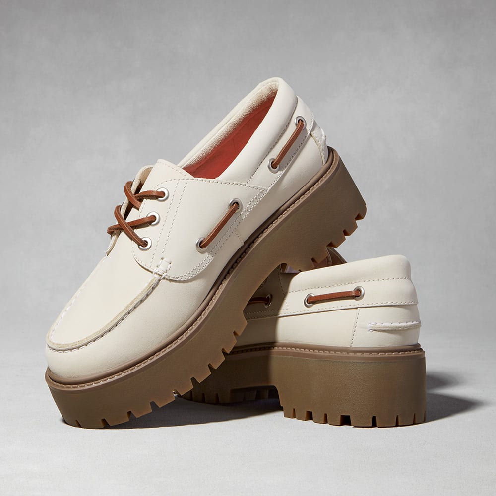 Timberland ティンバーランド　ストーンストリート　厚底　24cm ストーン ストリート ボート シューズ レディース