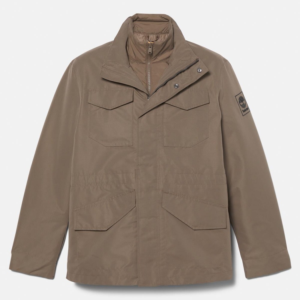 ウォーターレジスタント 3-in-1 フィールド ジャケット メンズ image number 4