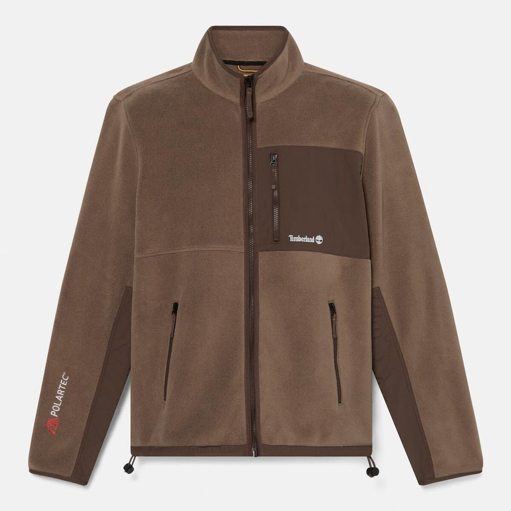 ミックス メディア フルジップ フリース ジャケット メンズ image number 4