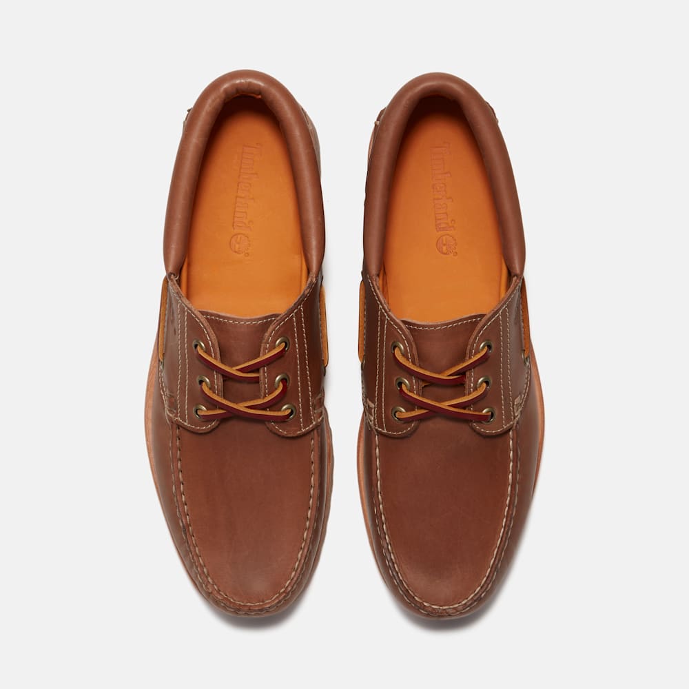 スリーアイ(3eye) ラグ ハンドソーン ボート シューズ メンズ image number 4