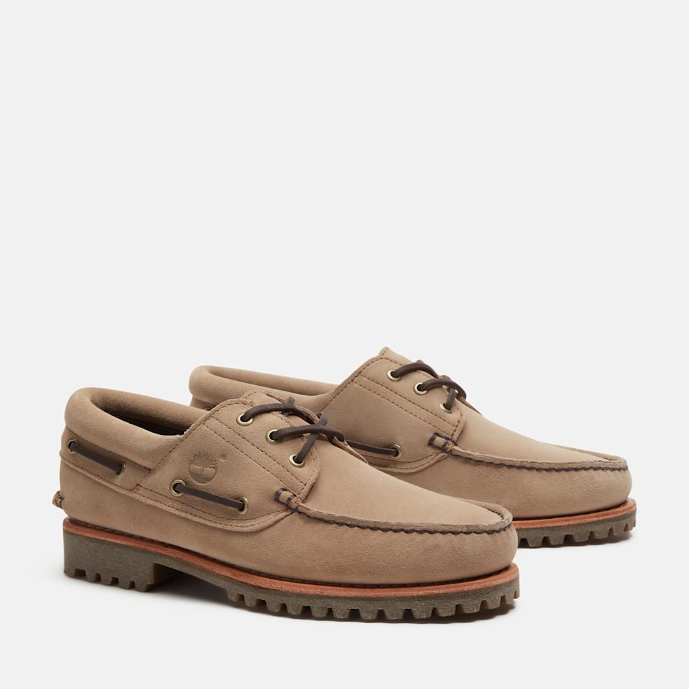 3アイ(3eye) ラグ ハンドソーン ボート シューズ メンズ image number 14