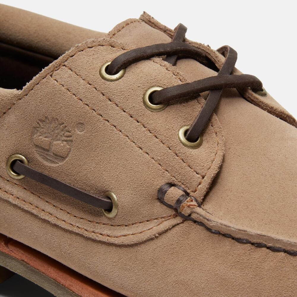 3アイ(3eye) ラグ ハンドソーン ボート シューズ メンズ image number 7