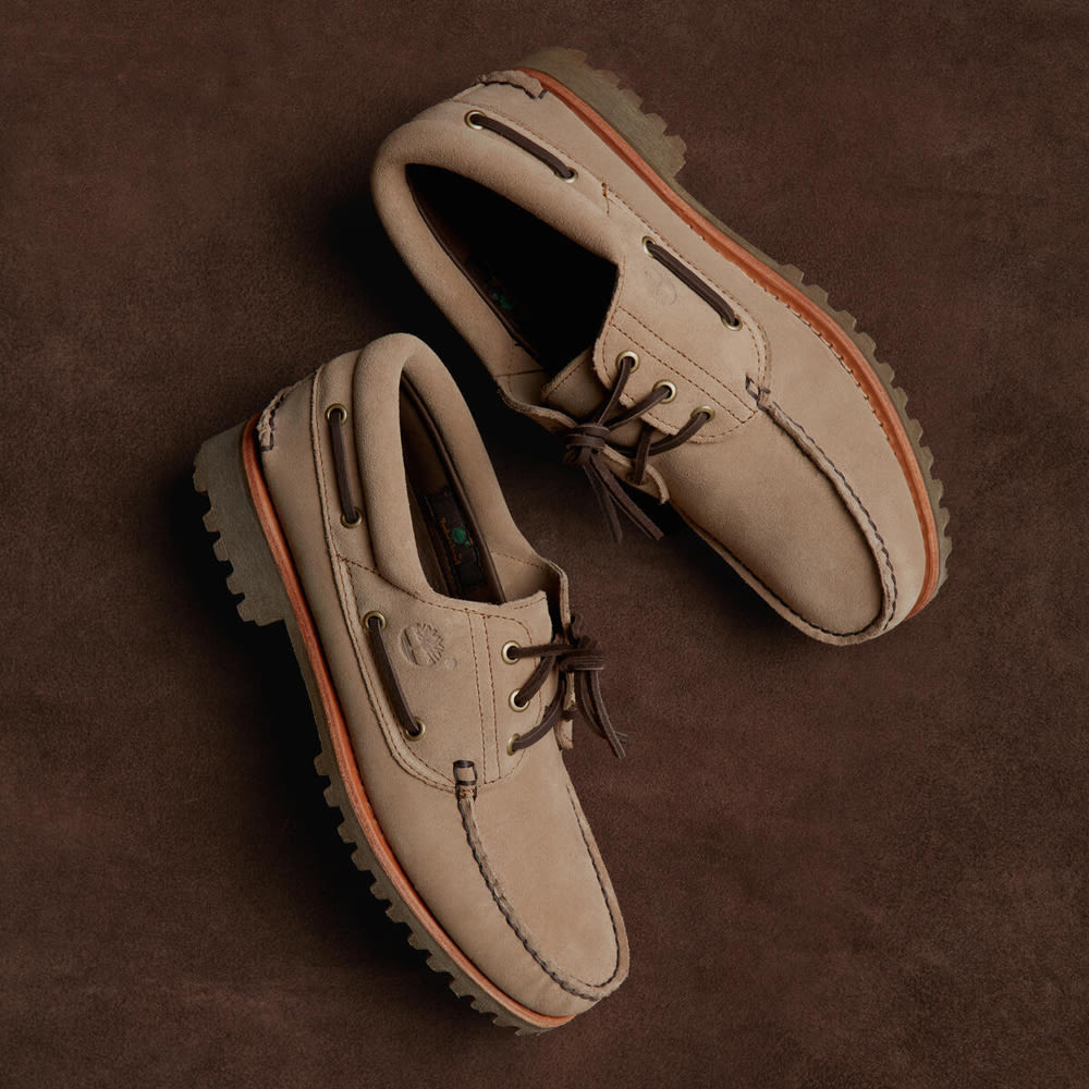 3アイ(3eye) ラグ ハンドソーン ボート シューズ メンズ image number 2