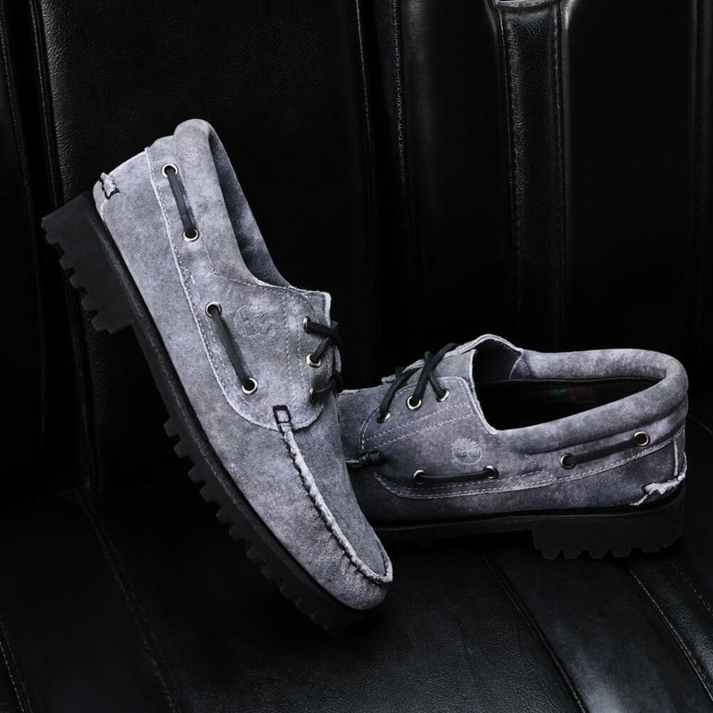 3アイ(3eye) ラグ ハンドソーン ボート シューズ メンズ image number 1