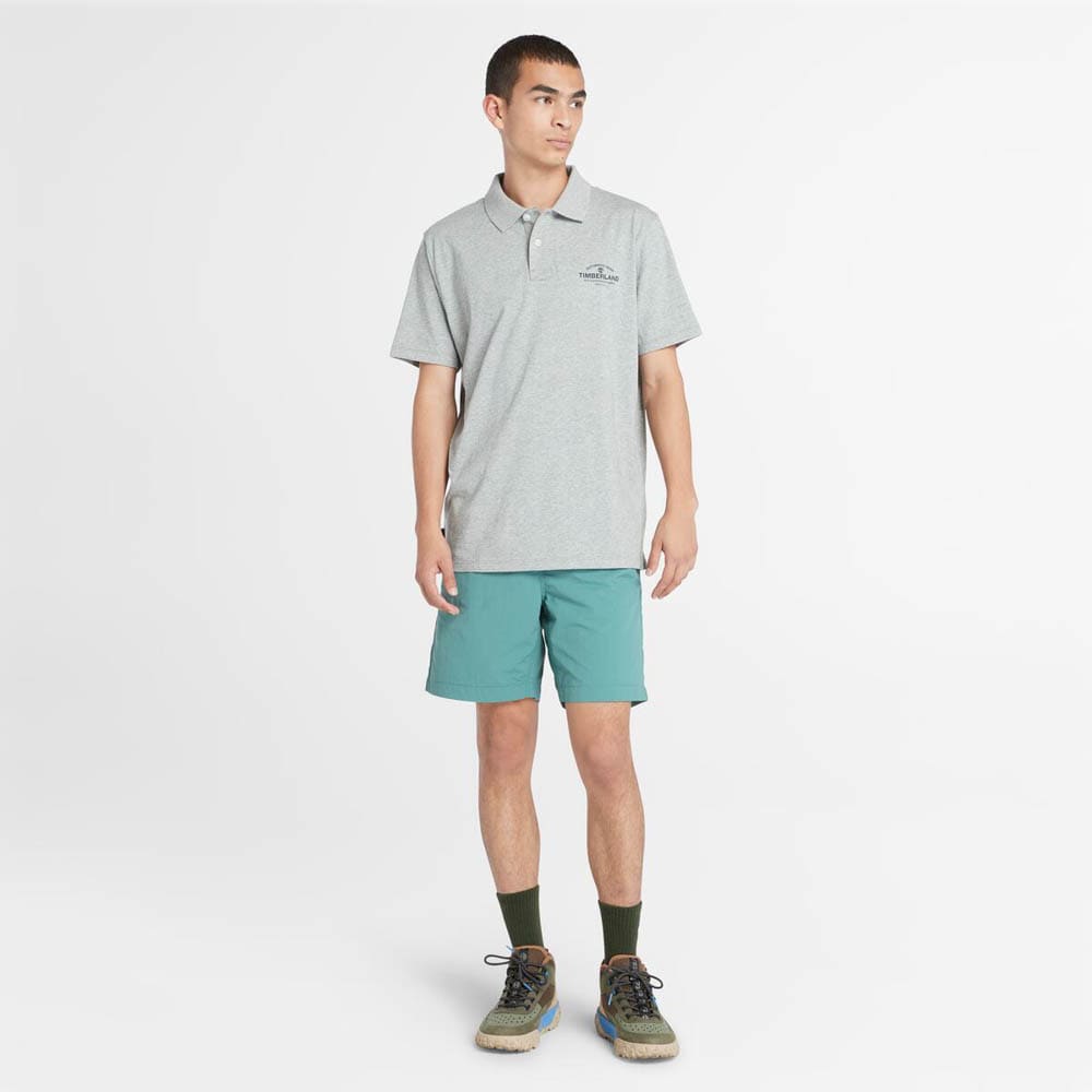 半袖 ロゴ ポロシャツ メンズ image number 1