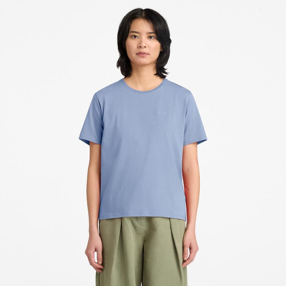 【WEB限定】 刺繍 ロゴ 半袖 Tシャツ レディース image number 1