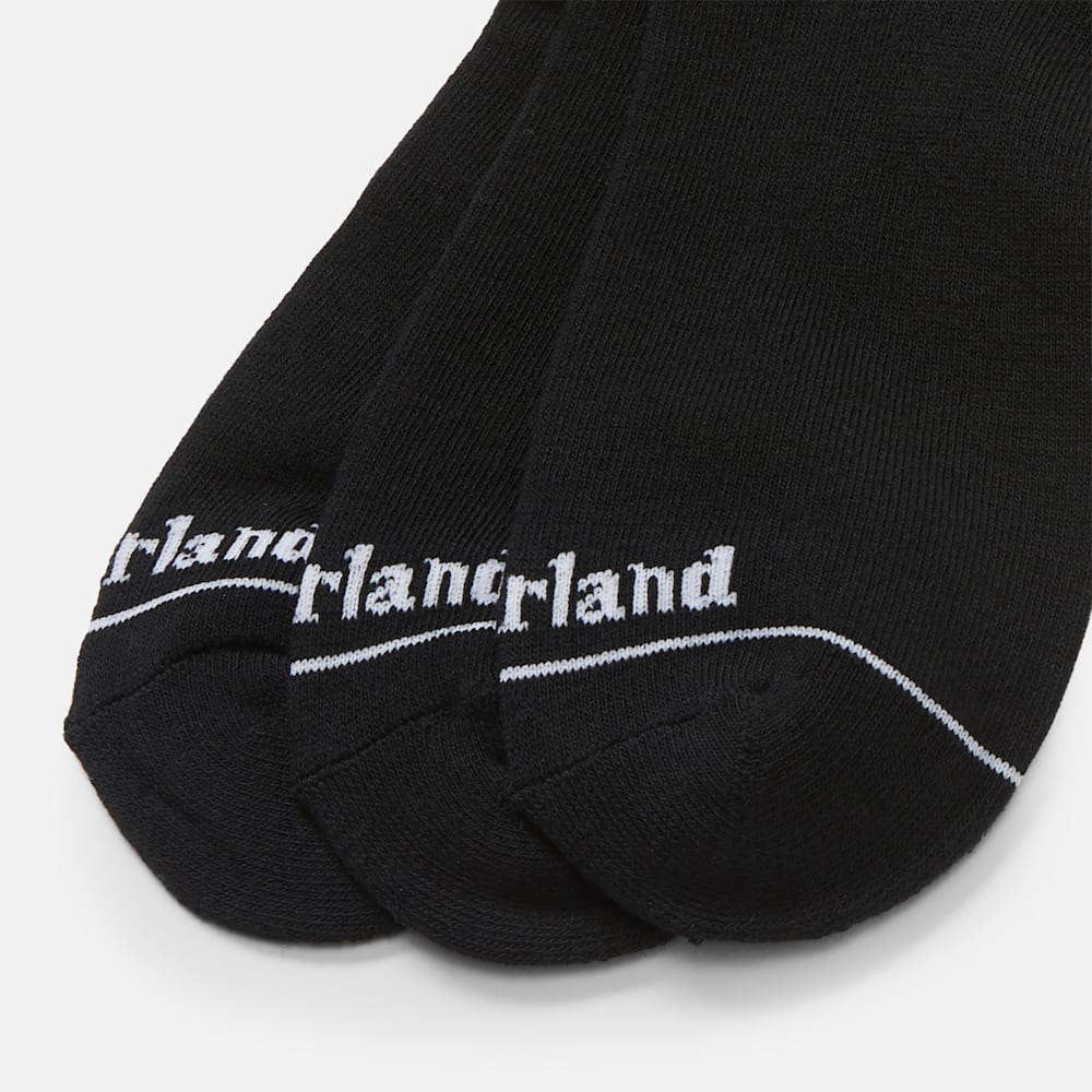 3ペア オーシャン グローブ クウォーター クルー ソックス ユニセックス image number 1