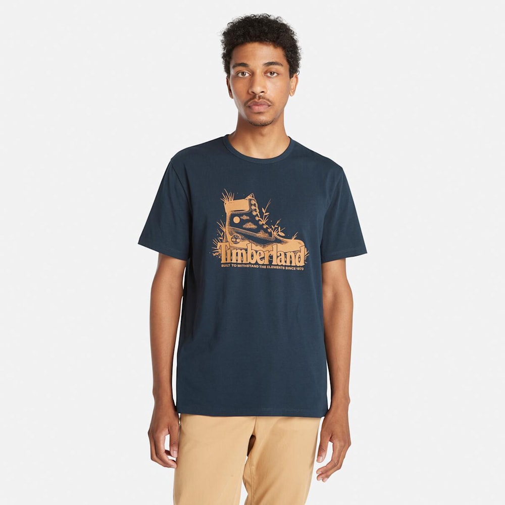 半袖 ブーツ ロゴ Tシャツ メンズ ｜【Timberland公式通販 