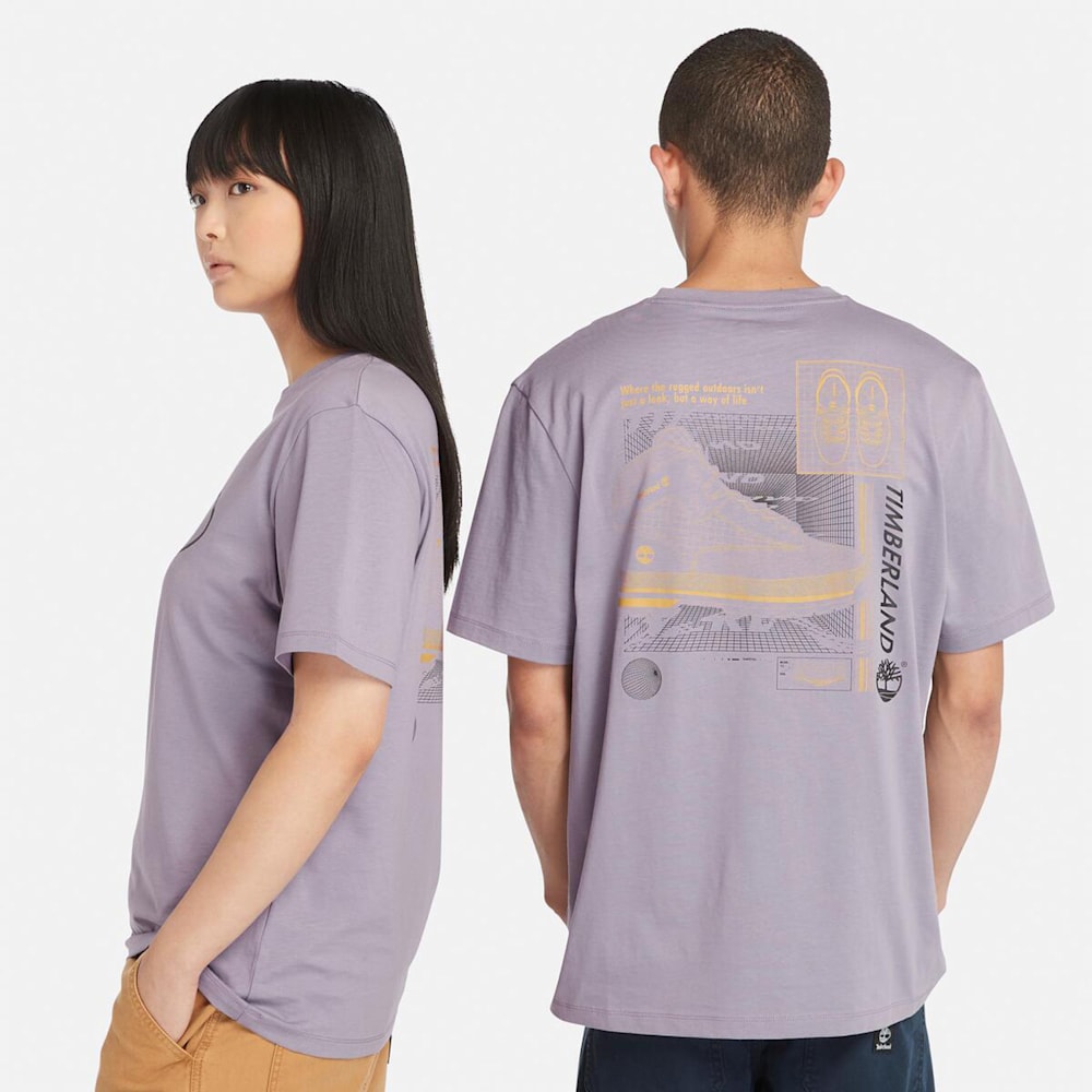 半袖 バック グラフィック Tシャツ ユニセックス image number 1