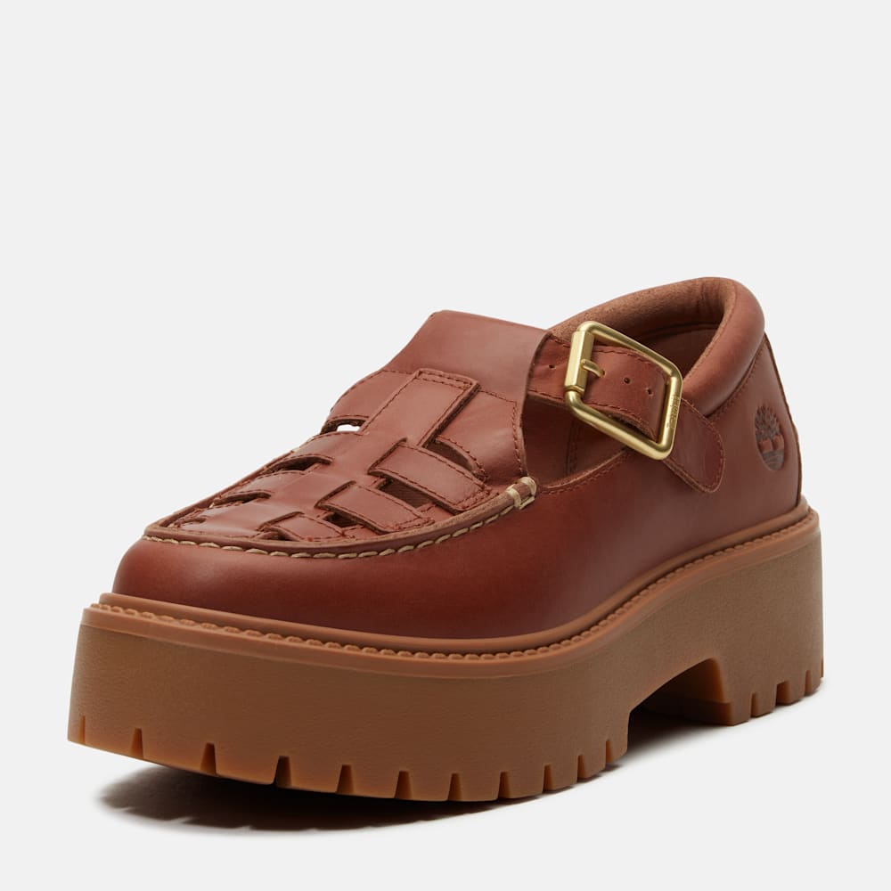 ストーン ストリート プラットフォーム バックル シューズ レディース image number 13