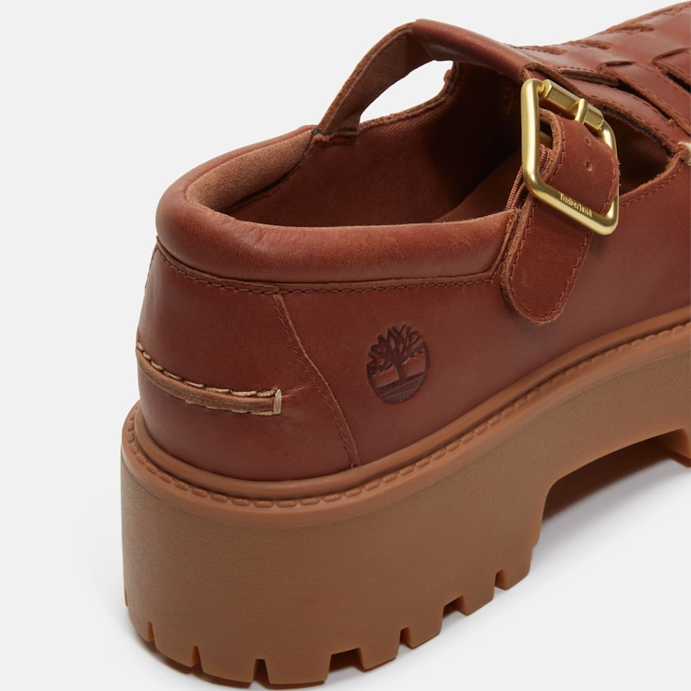 ストーン ストリート プラットフォーム バックル シューズ レディース image number 6