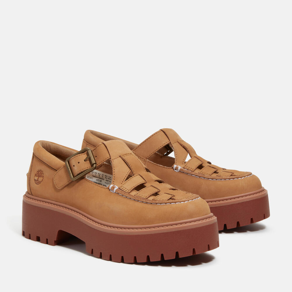 ストーン ストリート バックル シューズ レディース image number 4