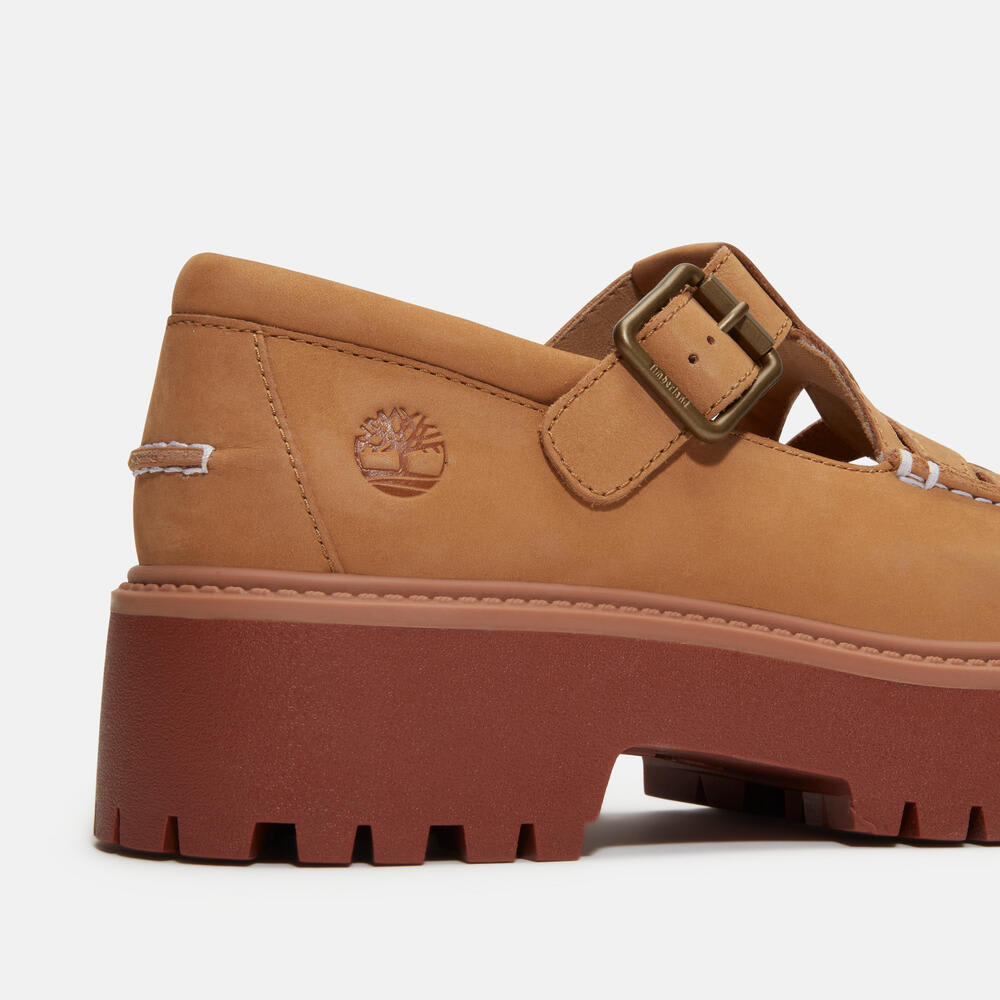 ストーン ストリート バックル シューズ レディース image number 7