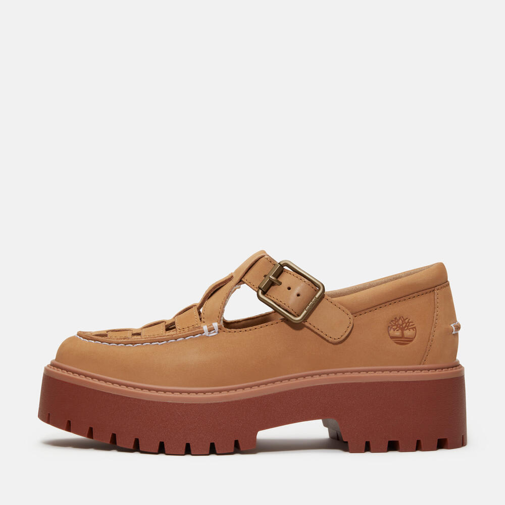 ストーン ストリート バックル シューズ レディース image number 8