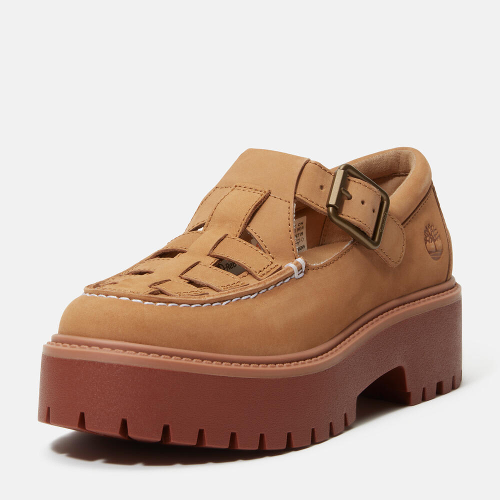 ストーン ストリート バックル シューズ レディース image number 9