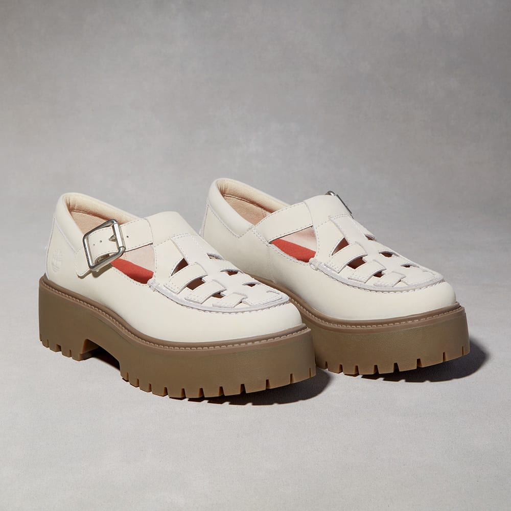 新品未使用【Timberland】ストーンストリートバックルシューズ23cm ストーン ストリート バックル シューズ レディース