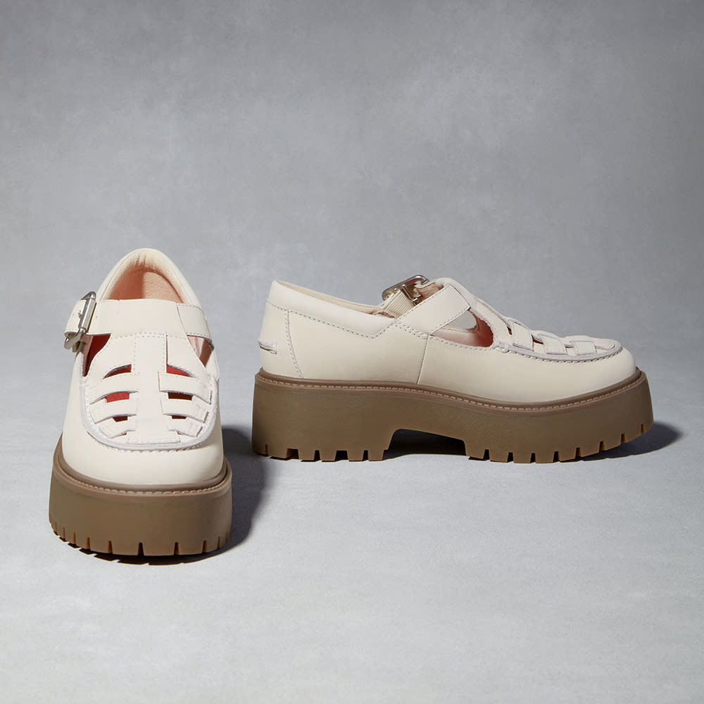 ストーン ストリート バックル シューズ レディース image number 2