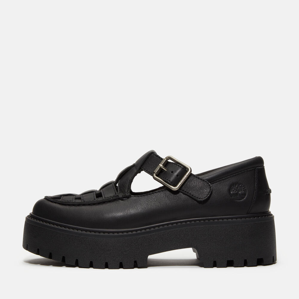 ストーン ストリート バックル シューズ レディース image number 6