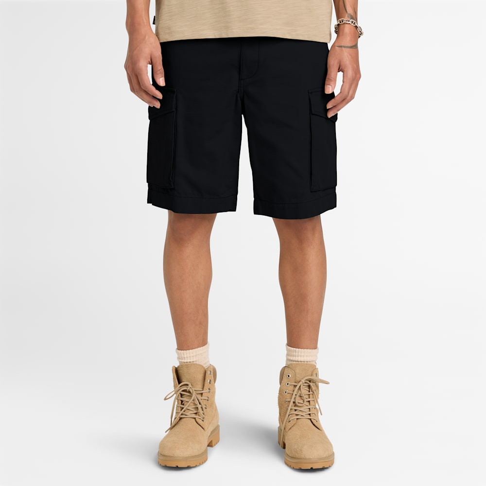 キャンバス カーゴ ショーツ ユニセックス image number 0
