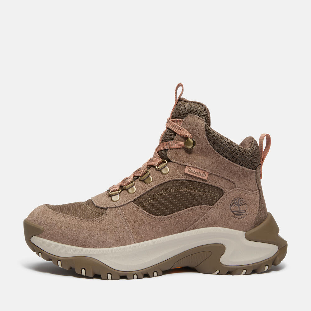 マウント マッドセン ピーク ミッド ウォータープルーフハイキング ブーツ レディース image number 6