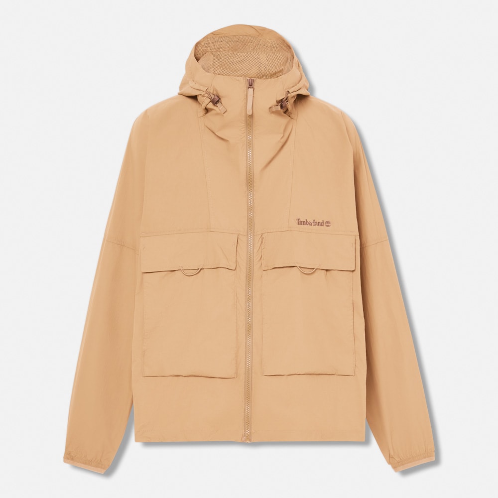 アンチUV ウィンドプルーフ フーディー ジャケット メンズ