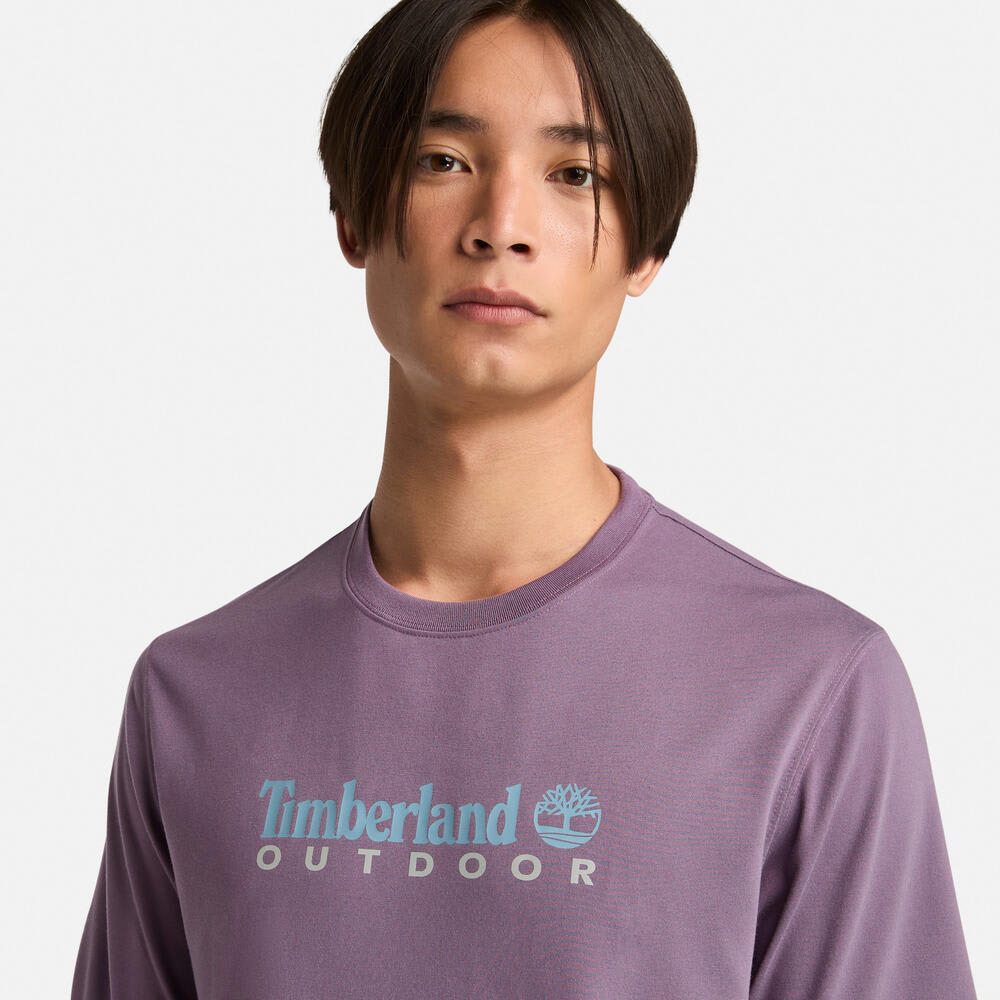 半袖 アンチUV プリント Tシャツ メンズ image number 2