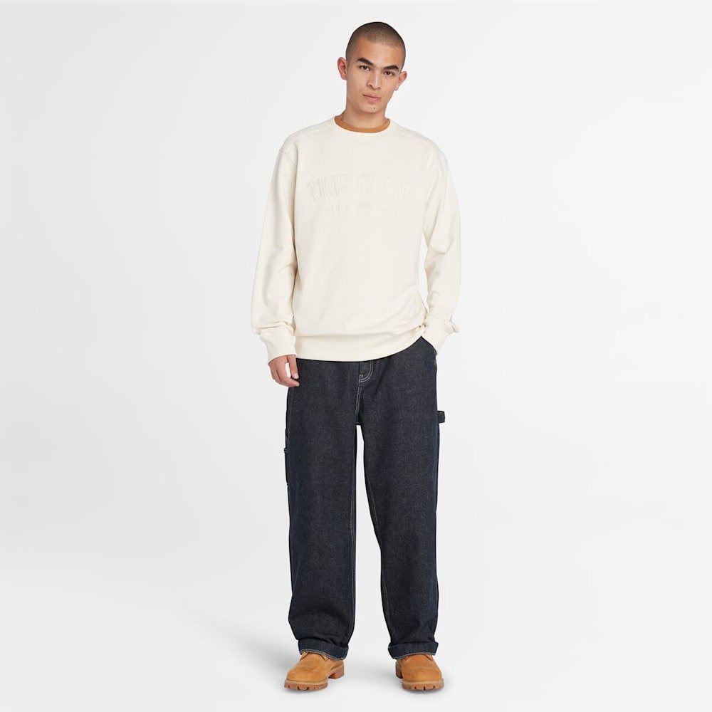 ロゴ グラフィック クルーネック スウェットシャツ メンズ image number 1