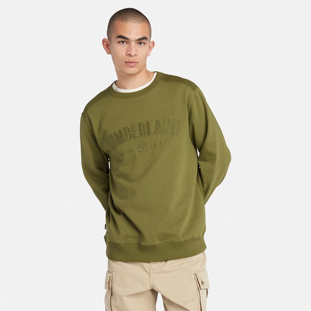 ロゴ グラフィック クルーネック スウェットシャツ メンズ image number 0