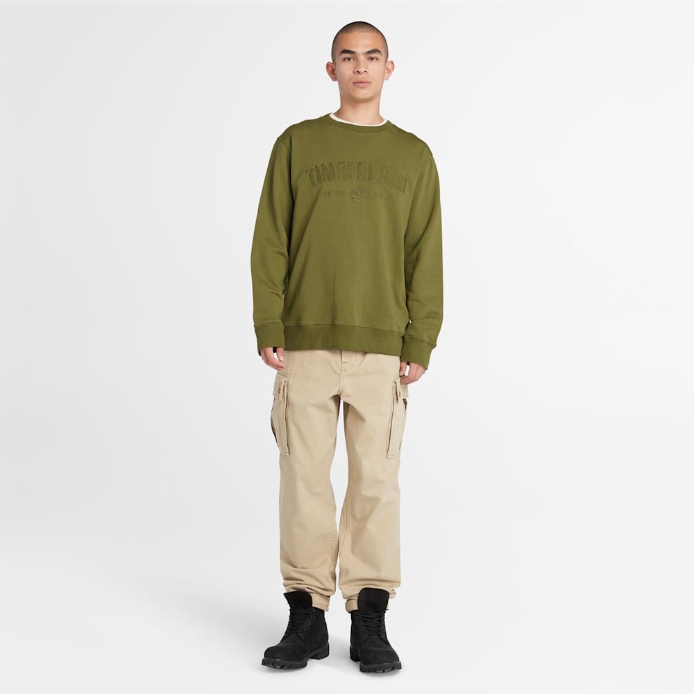 ロゴ グラフィック クルーネック スウェットシャツ メンズ image number 1