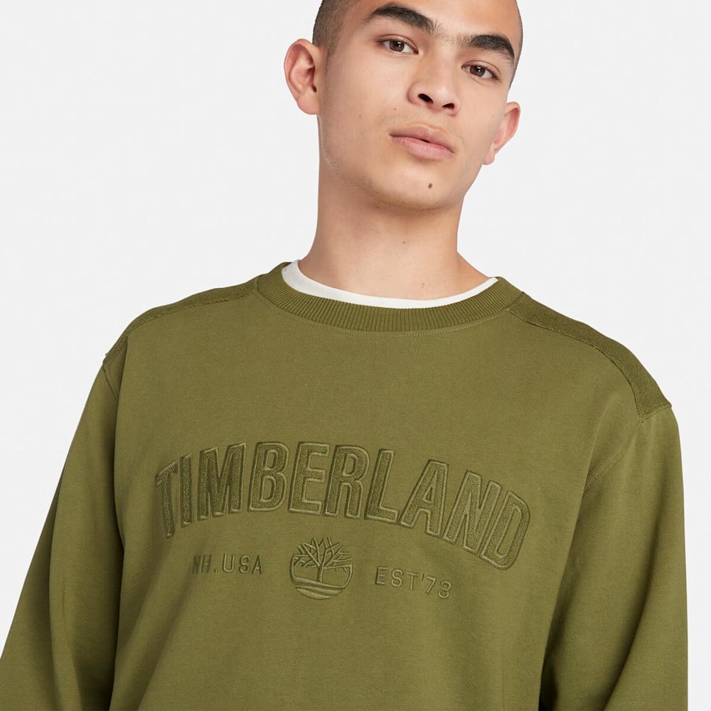 ロゴ グラフィック クルーネック スウェットシャツ メンズ image number 2