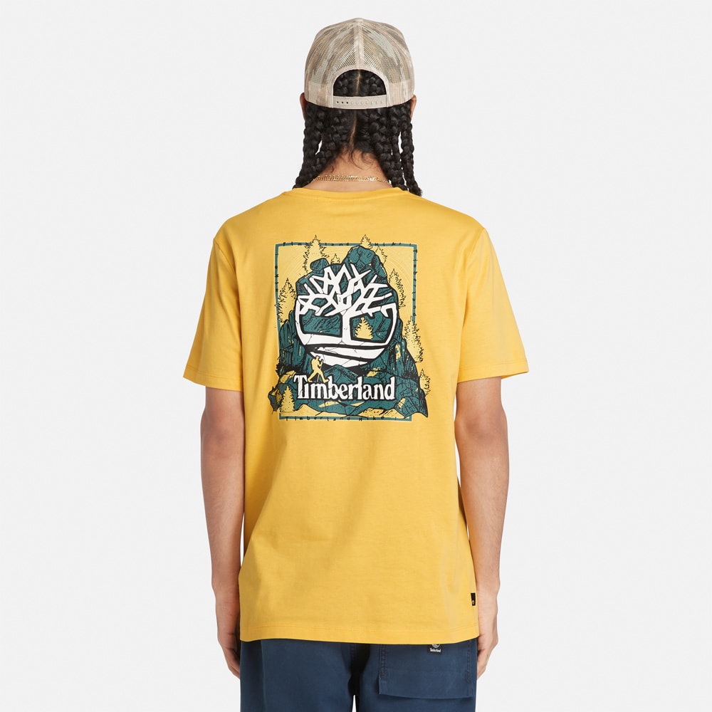 半袖 バックグラフィック Tシャツ メンズ image number 3