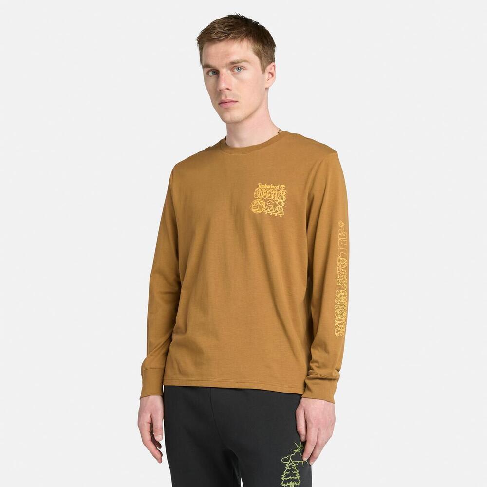 長袖 "All Day Outside" Tシャツ ユニセックス image number 0