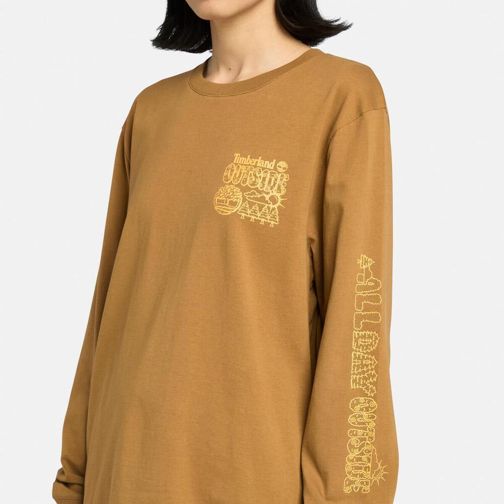 長袖 "All Day Outside" Tシャツ ユニセックス image number 3