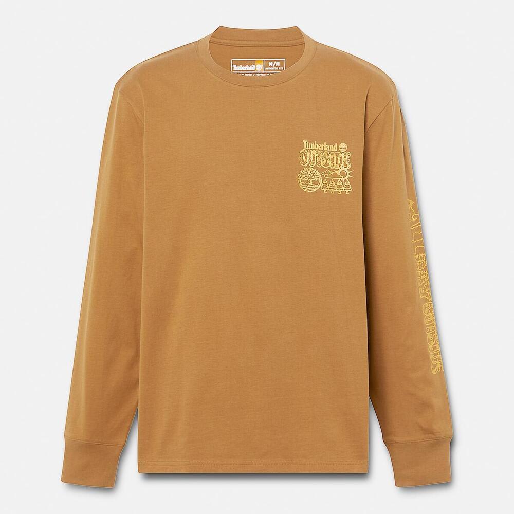 長袖 "All Day Outside" Tシャツ ユニセックス image number 4