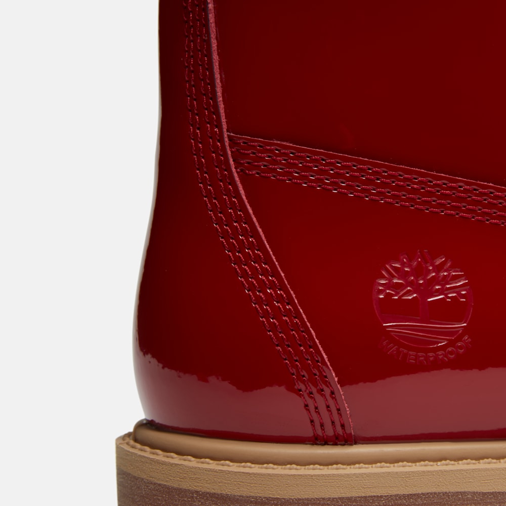 パテント レザー プレミアム 6インチ ウォータープルーフ ブーツ レディース image number 7