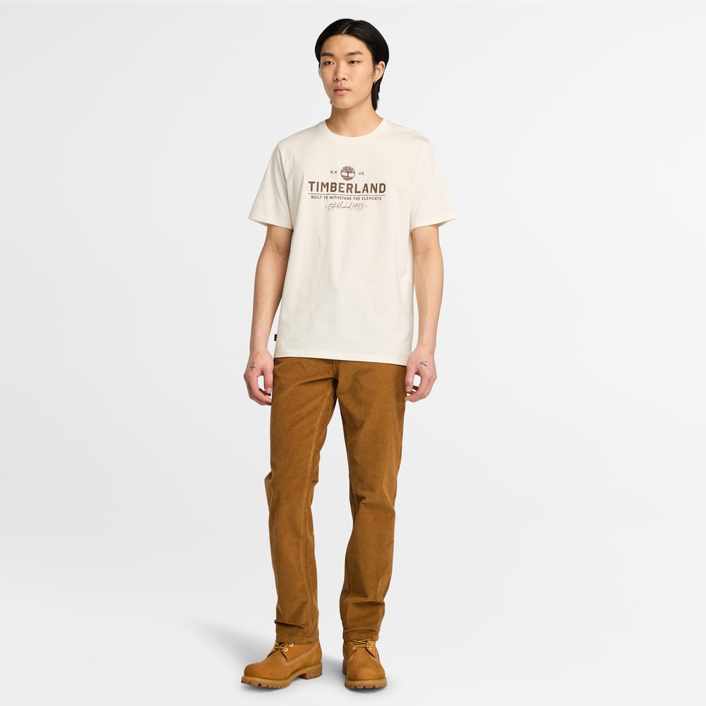 半袖 ワーク グラフィック Tシャツ メンズ image number 1