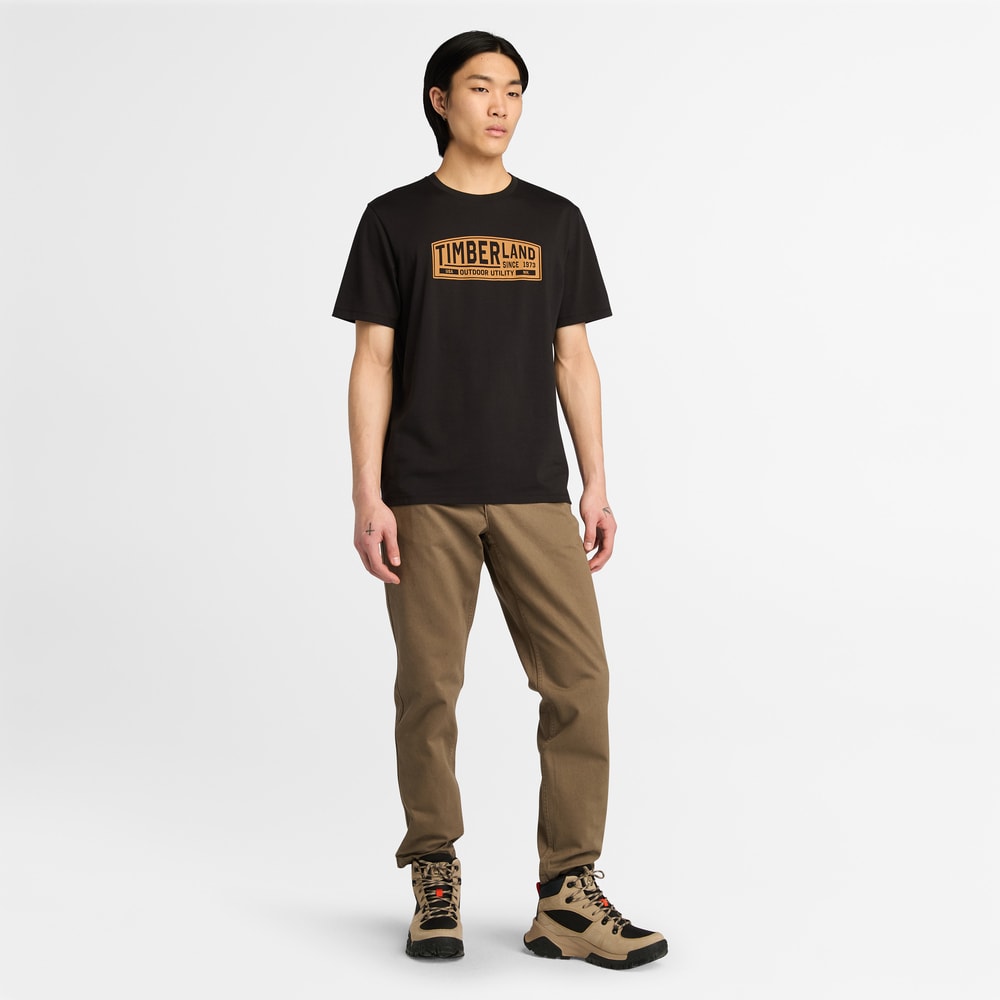 半袖 ロゴ グラフィック Tシャツ メンズ image number 1