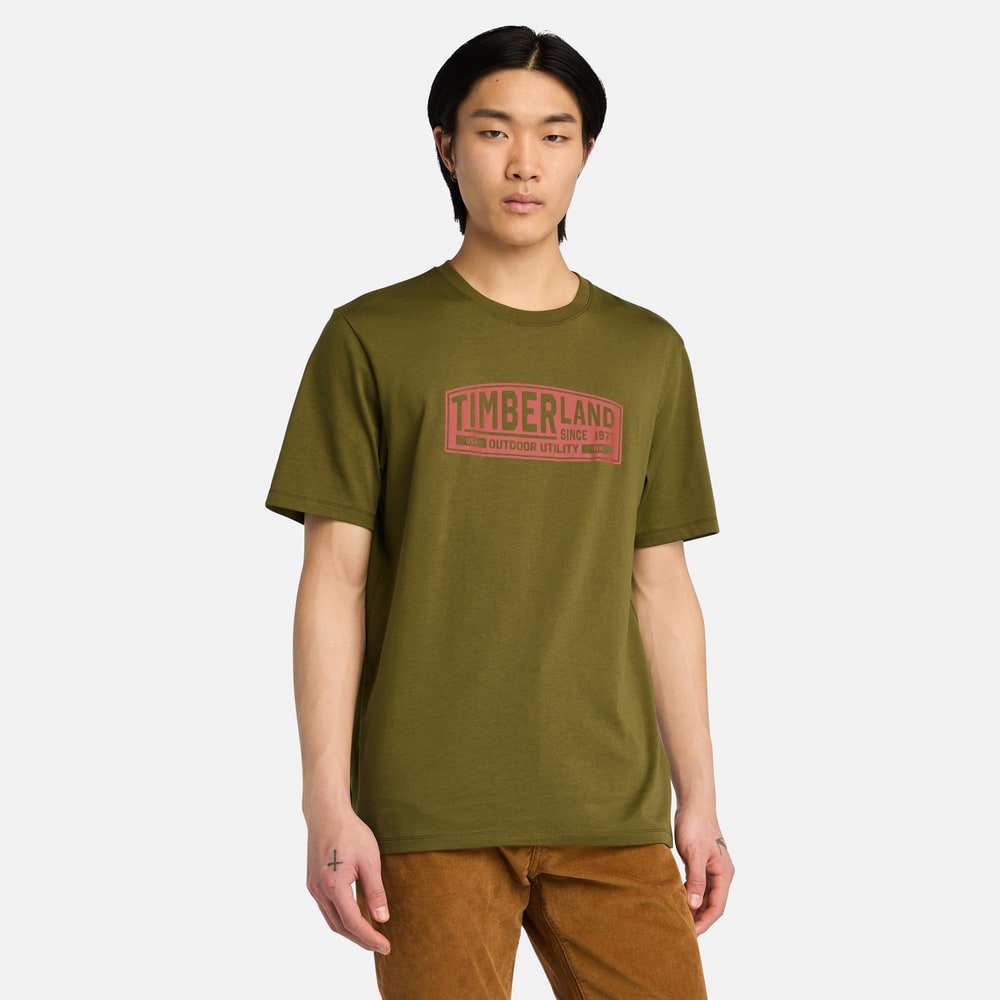 半袖 ロゴ グラフィック Tシャツ メンズ image number 0