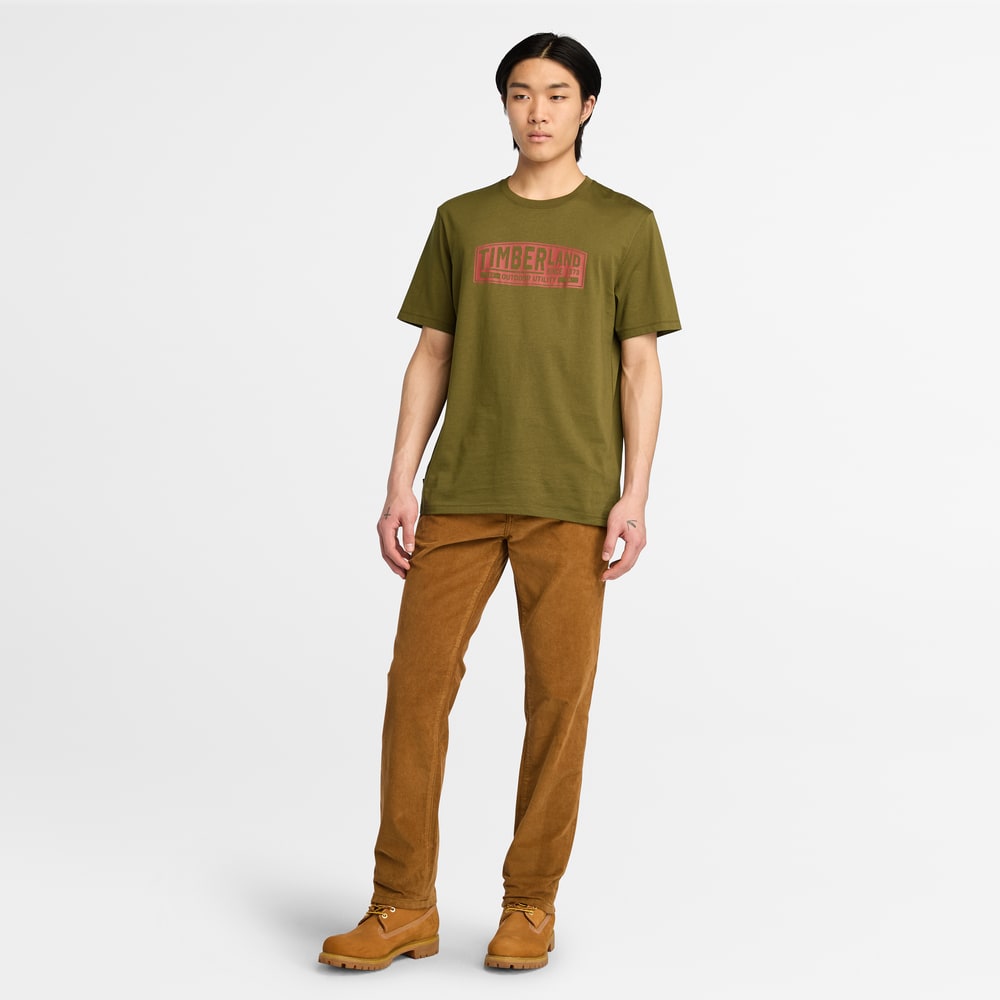 半袖 ロゴ グラフィック Tシャツ メンズ image number 1