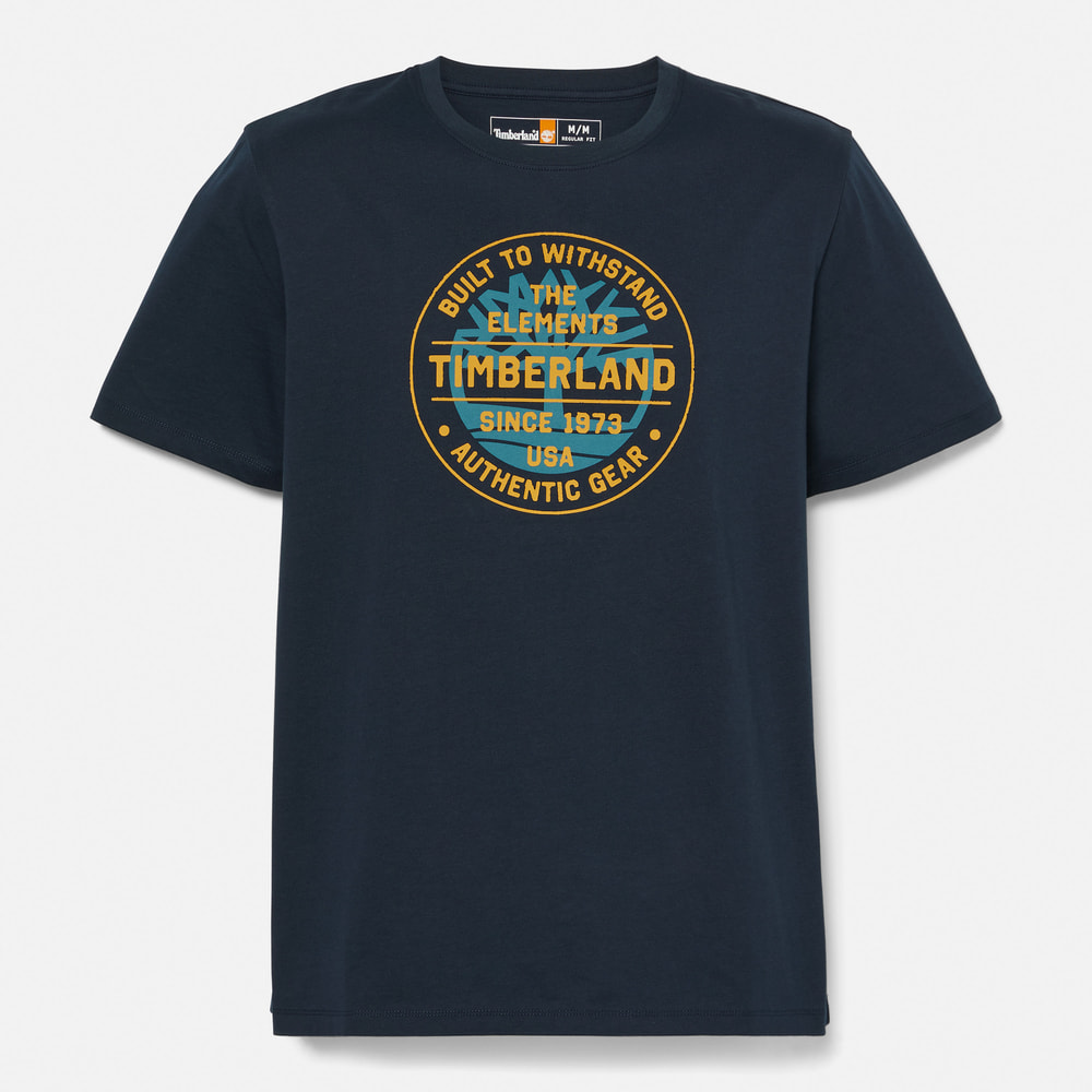 半袖 サークル グラフィック Tシャツ メンズ image number 3