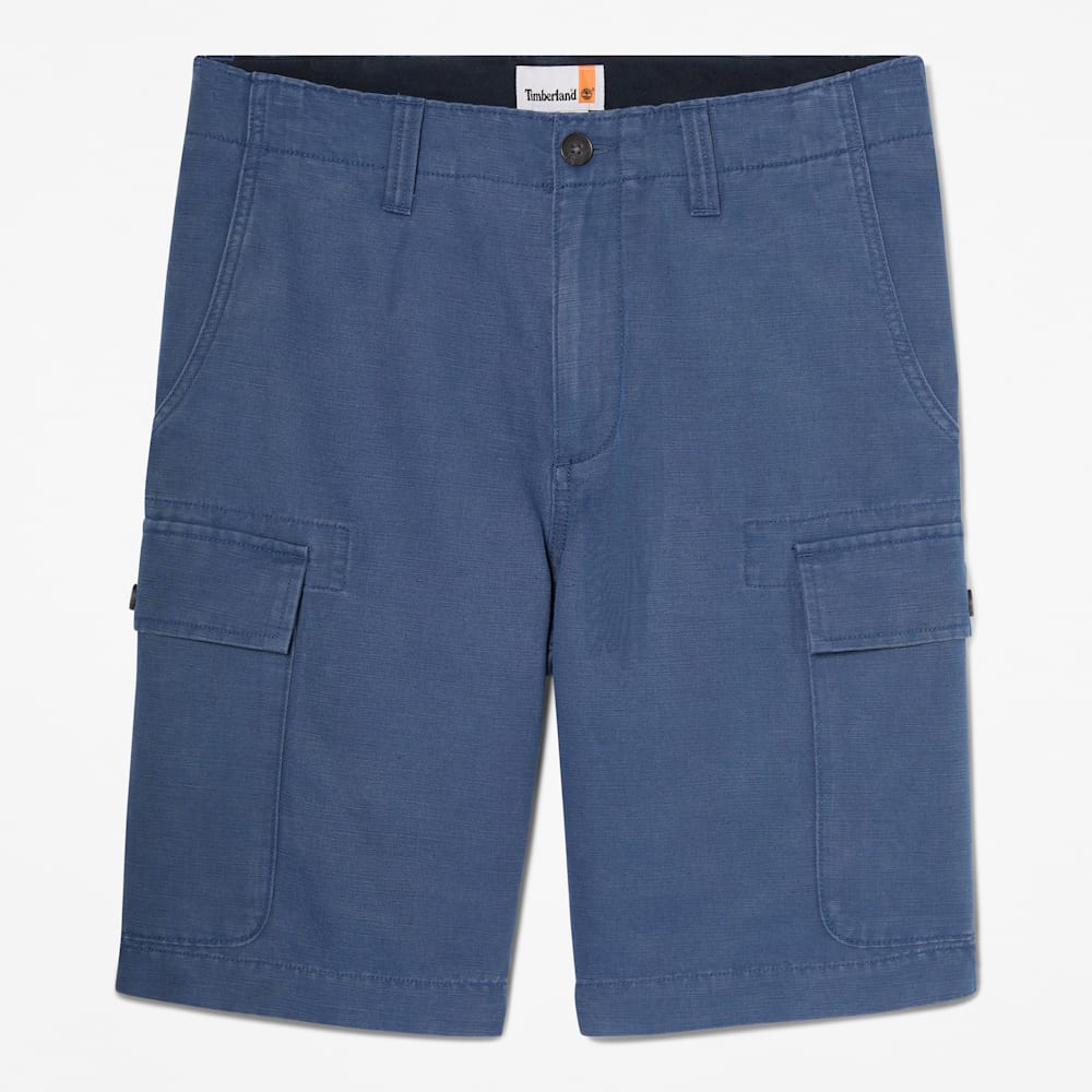 コットンリネン カーゴ ショーツ メンズ image number 0